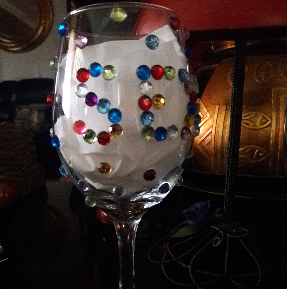 Customized "SEXY" Wine Glass